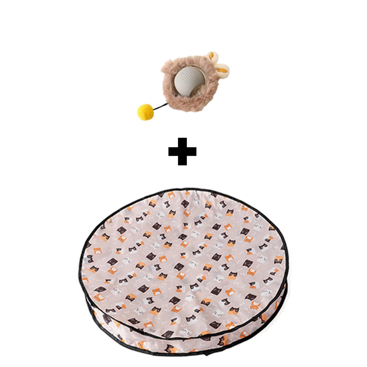 Cat interactive hunt ball and cover