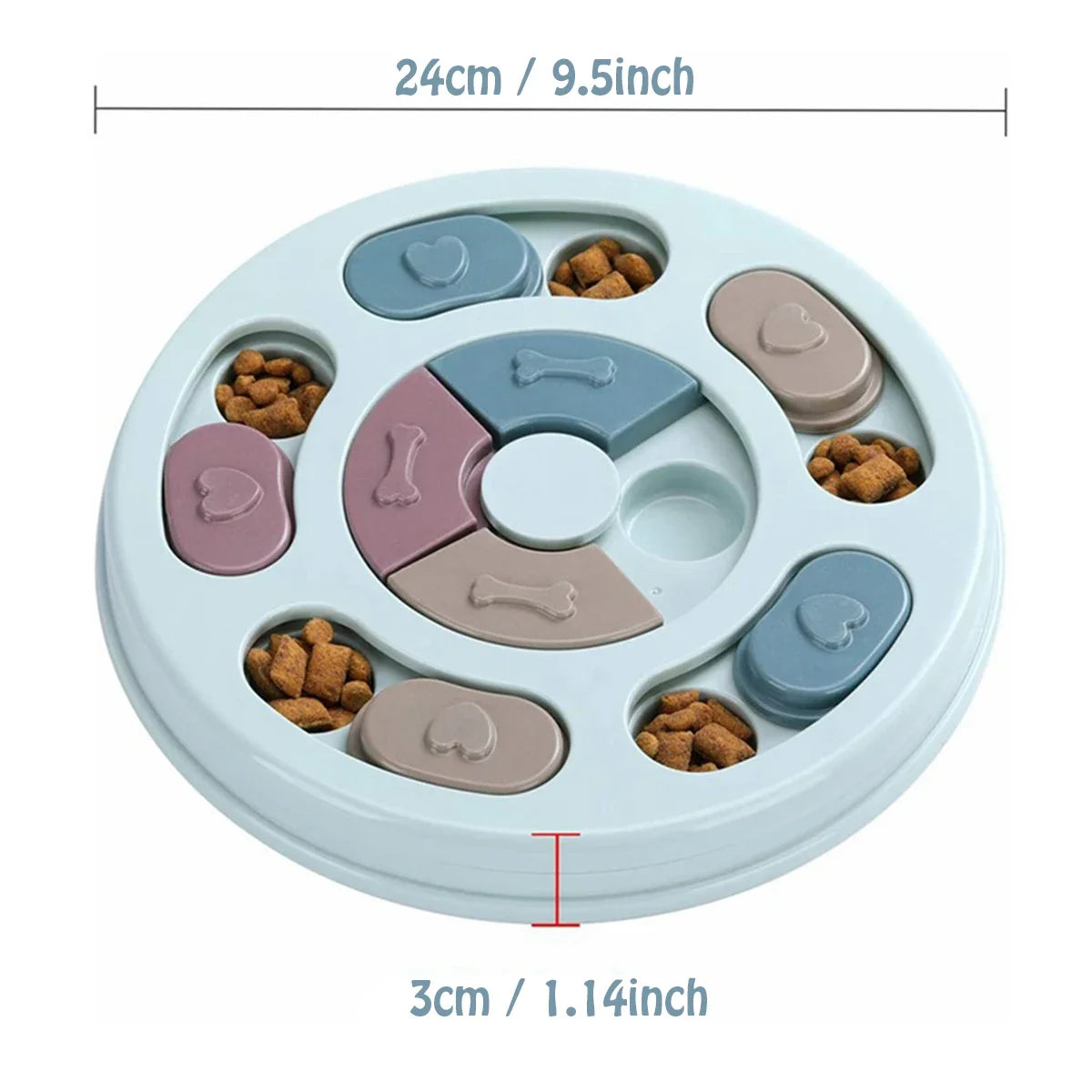 Dog Interactive Educational Feeding Toy