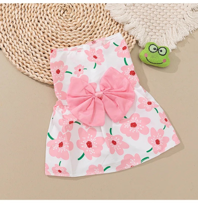 Floral Princess Pet Dress