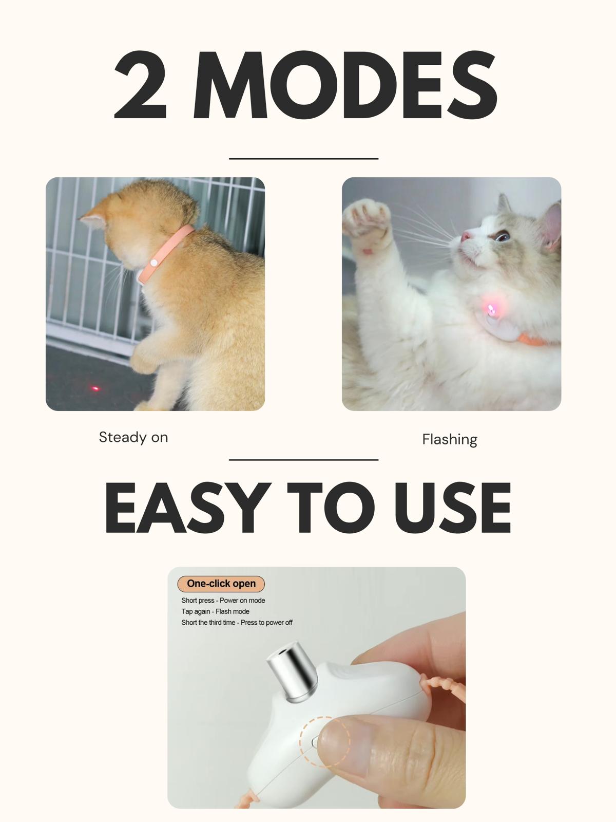 Pointer Smart Laser Cat Collar