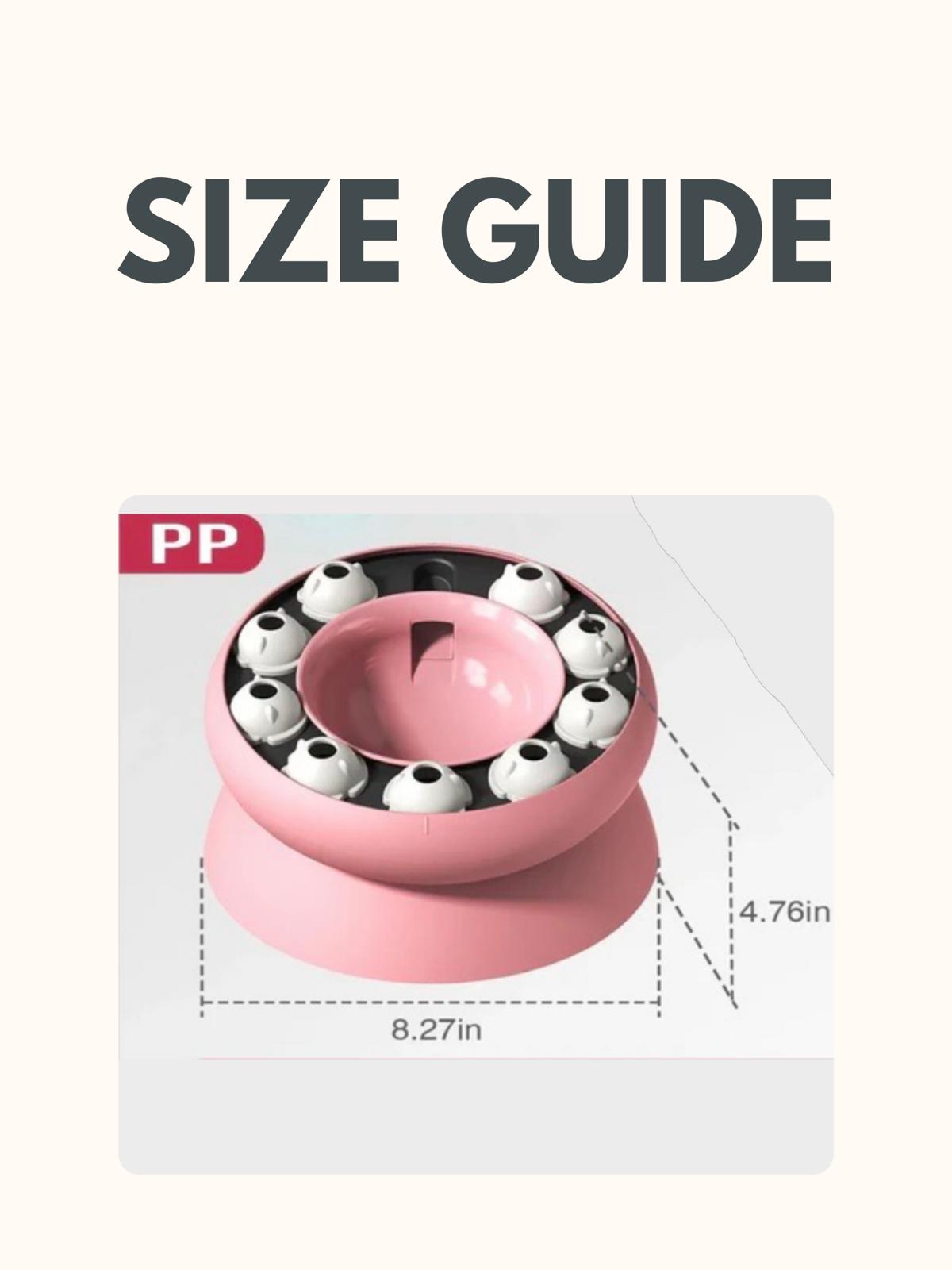 Slow Feeder Puzzle Cat Bowl