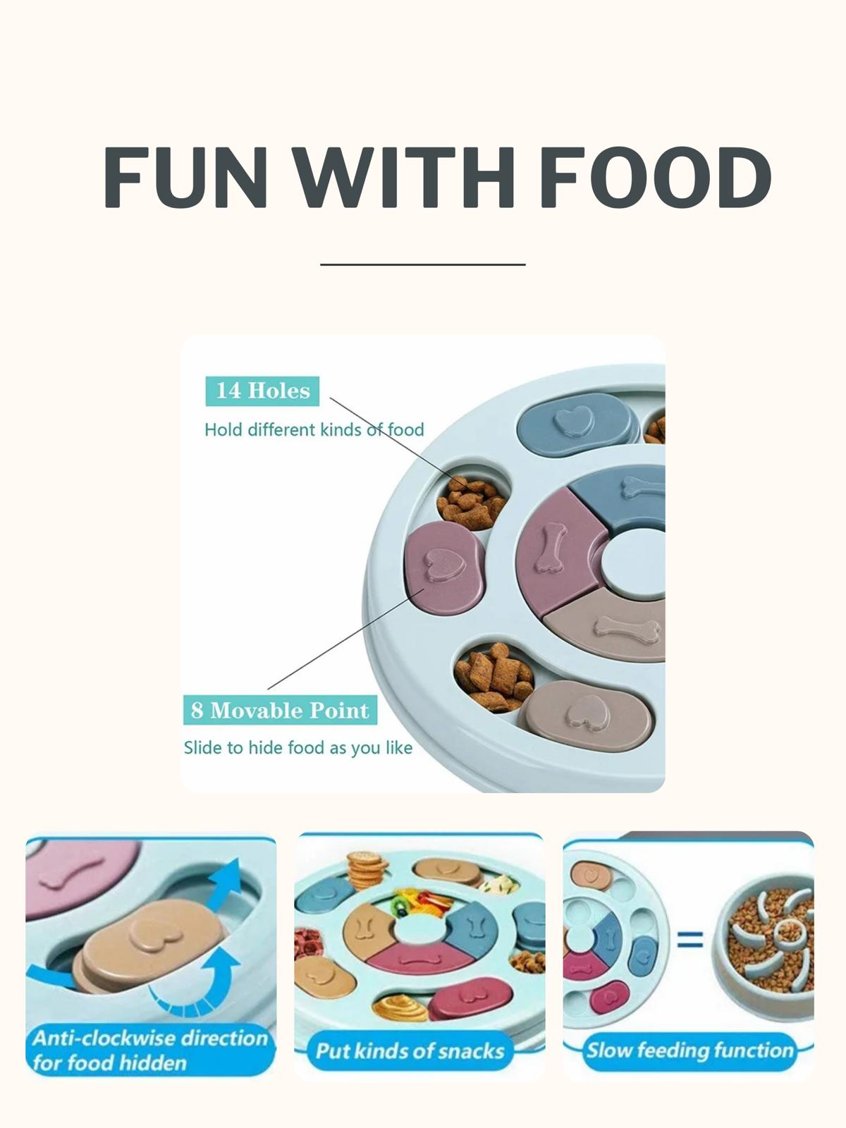 Dog Interactive Educational Feeding Toy