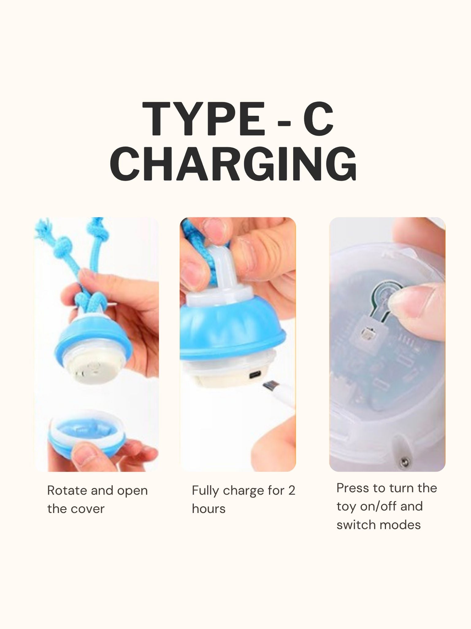 Dog Interactive Motion Activate Rolling Ball