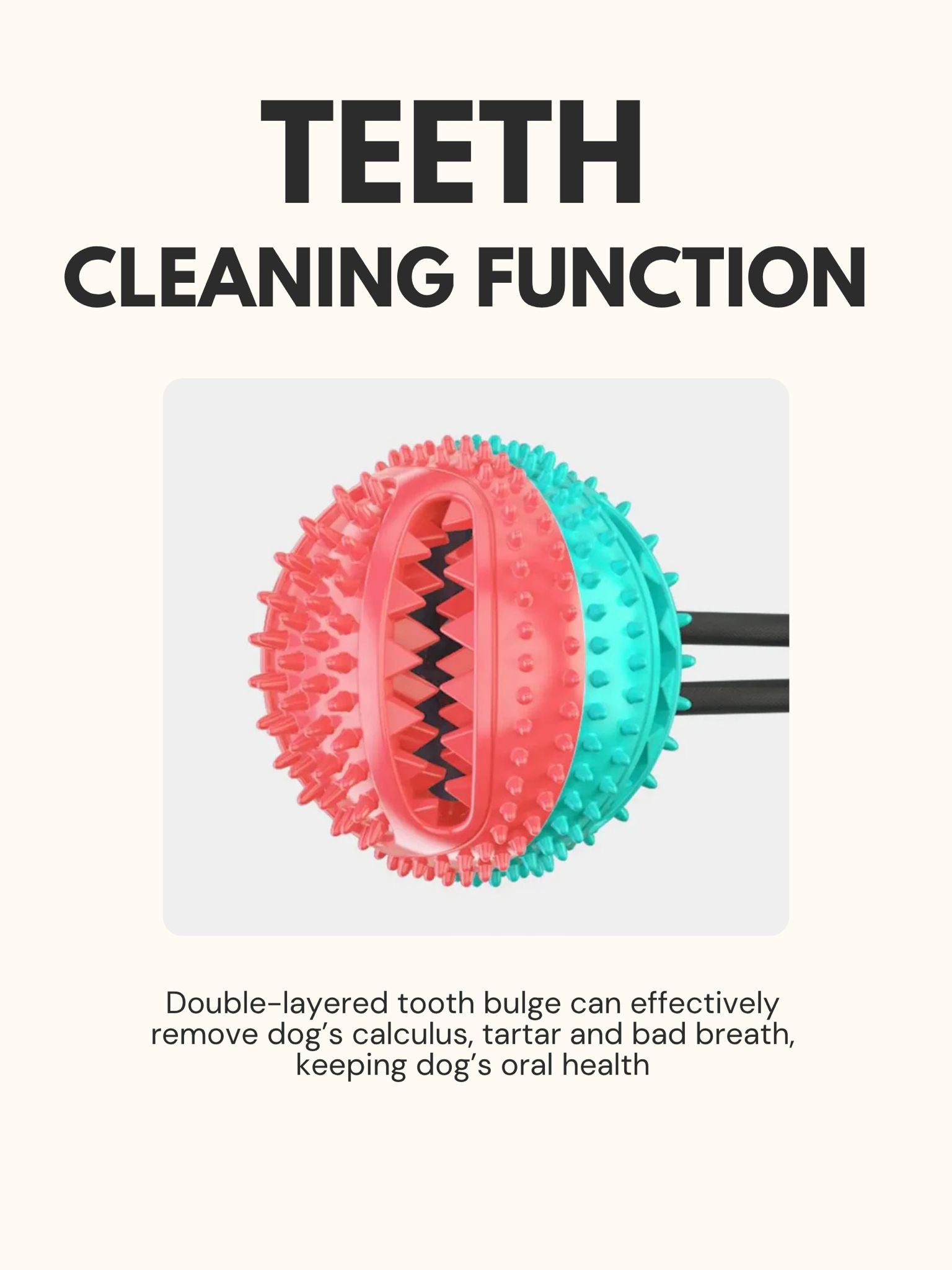 Durable Chew & Treat Dispensing Toy