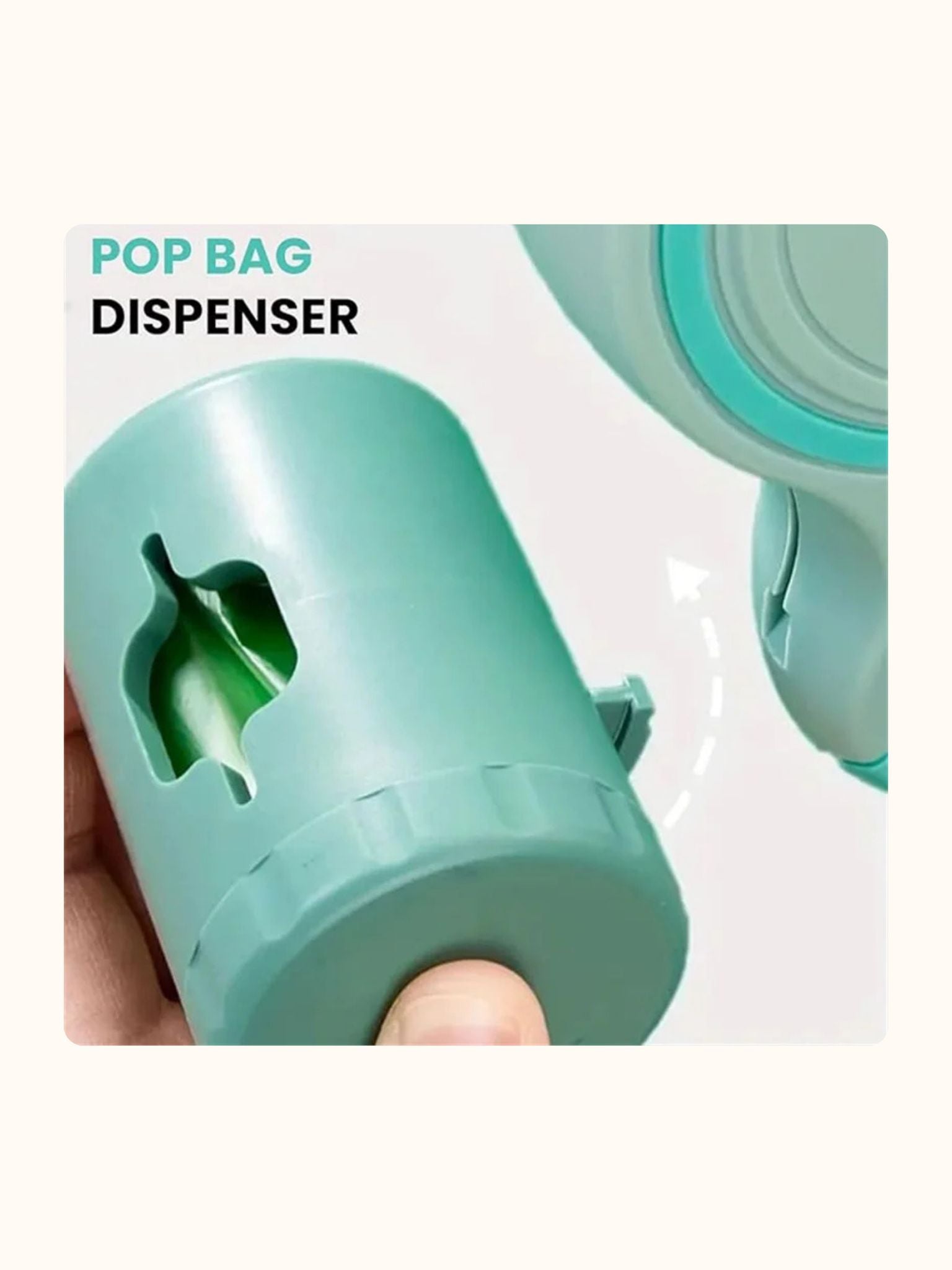 Retractable Dog Fancy Leash with Flashlight and Dispenser